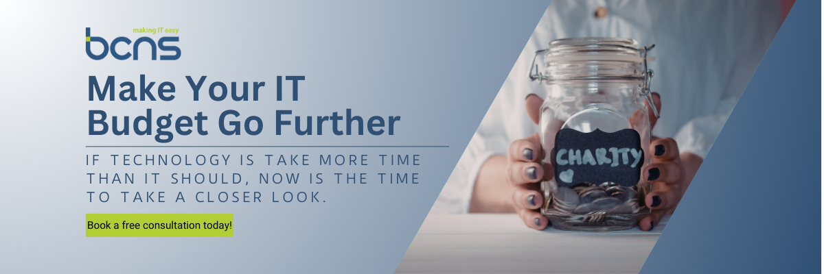 IT support for charities